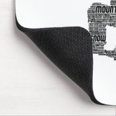 Snowboard Snowboarder Snowboarden Mousepad (Ecke)