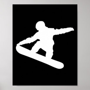 Snowboard Snowboarder Snowboarden Snow Fun Sport Poster