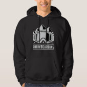 Snowboard Snowboarder Snowboarden Snow Funny Gesch Hoodie (Vorderseite)