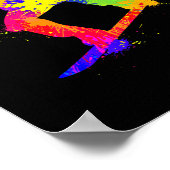 Snowboard Snowboarder Snowboarder Boarder Jungen K Poster (Ecke)