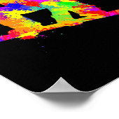 Snowboard Snowboarder Snowboarder Jungen Kinder Mä Poster (Ecke)