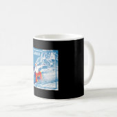 Snowboard Snowboarder Wintergeschenk Kaffeetasse (VorderseiteRechts)