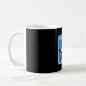 Snowboard Snowboarder Wintergeschenk Kaffeetasse (Links)