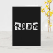 Snowboard Snowboarder Wintergeschenk Karte (Gelbe Blume)
