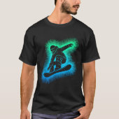 Snowboard Snowboarding Kids Boys Men T-Shirt (Vorderseite)