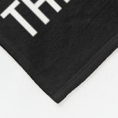 Snowboard So Roll ich Snowboarden Silhouet Fleecedecke (Ecke)