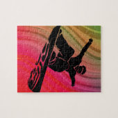 Snowboard-Sprung Puzzle (Horizontal)