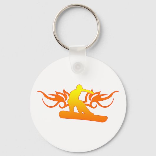 Snowboard. Stamm. Schlüsselanhänger (Vorderseite)