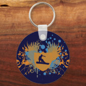 Snowboard. Stereoanlage. v.3 Schlüsselanhänger (Vorderseite)