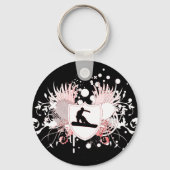 Snowboard. Stereoanlage. v.3 Schlüsselanhänger (Vorderseite)