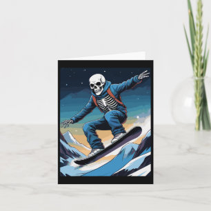 Snowboard Streetwear Snowboarden Skull Snowboarde Karte