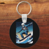 Snowboard Streetwear Snowboarden Skull Snowboarde Schlüsselanhänger (Vorderseite)