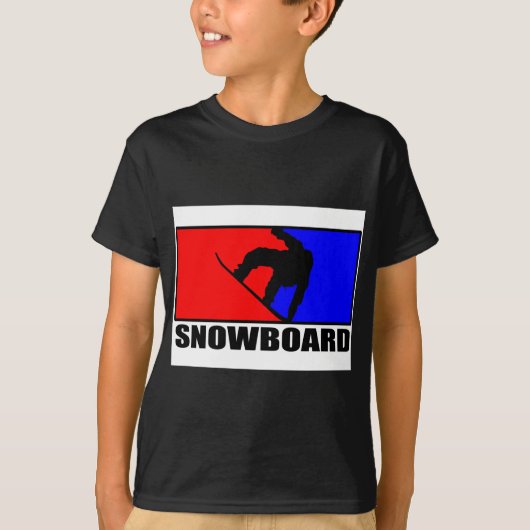 Snowboard T-Shirt (Vorderseite)
