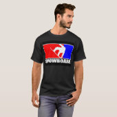 Snowboard T-Shirt (Vorne ganz)