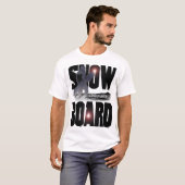 SnowBoard T-Shirt (Vorne ganz)