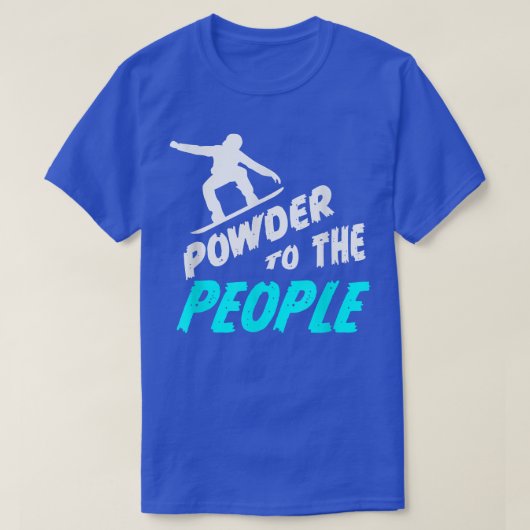 Snowboard T-Shirt (Design vorne)