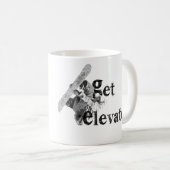 Snowboard-Tasse Kaffeetasse (VorderseiteRechts)