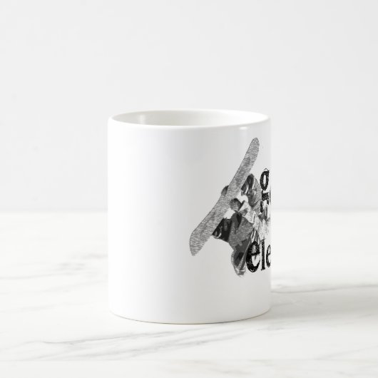 Snowboard-Tasse Kaffeetasse (Mittel)