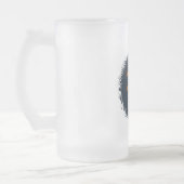 Snowboard-Tasse - wählen Sie Stil & Farbe Mattglas Bierglas (Links)