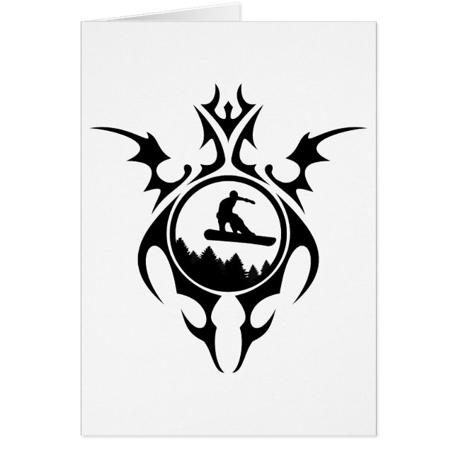 Snowboard. Tribalz. (Vorne)