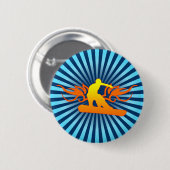 Snowboard. Tribalz. Button (Vorne & Hinten)