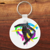 Snowboard Trick Schlüsselanhänger (Vorderseite)