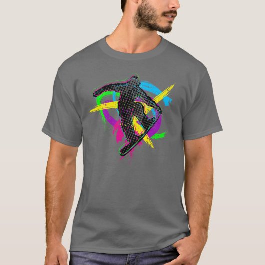 Snowboard-Trick T-Shirt (Vorderseite)
