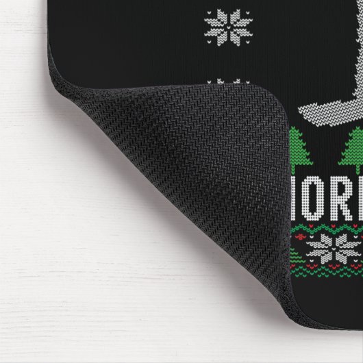 Snowboard Ugge Weihnachten Snowboarden Geschenk Sn Mousepad (Ecke)
