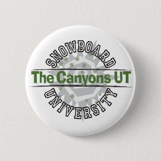 Snowboard University - The Canyons UT Button (Vorderseite)