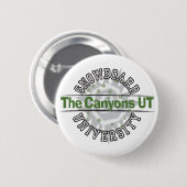 Snowboard University - The Canyons UT Button (Vorne & Hinten)