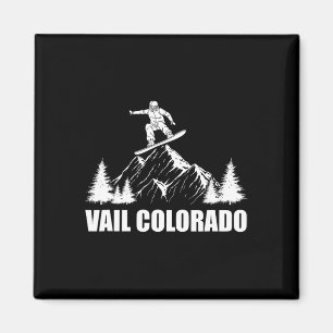 Snowboard Vail Colorado Magnet