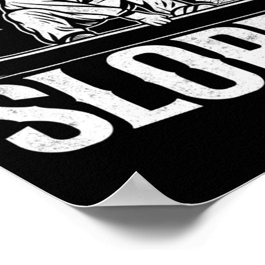 Snowboard-Vintag 18 Poster (Ecke)