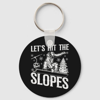Snowboard-Vintag 18 Schlüsselanhänger