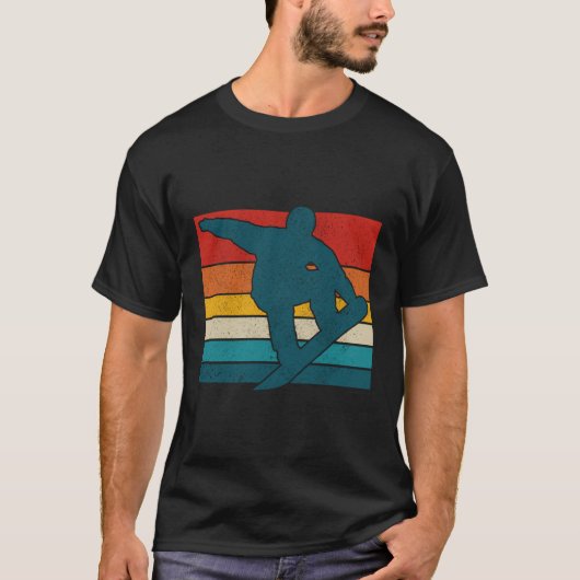 Snowboard Vintag Retro Snowboarder Snowboarder G T-Shirt (Vorderseite)
