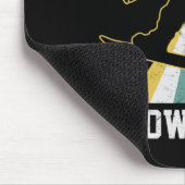 Snowboard Vintag Snowboarden Snowboarder Mousepad (Ecke)