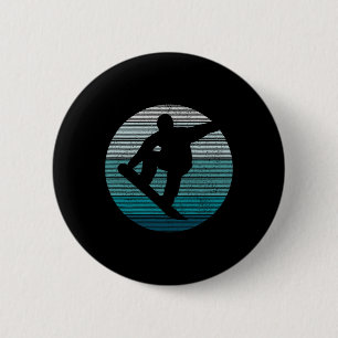 Snowboard Vintage Retro Freestyle Snowboarden Gif Button