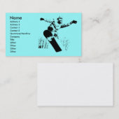 Snowboard-Visitenkarte Visitenkarte (Vorne/Hinten)