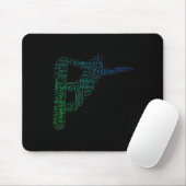 Snowboard Winter Sport Snowboarden Mousepad (Mit Mouse)