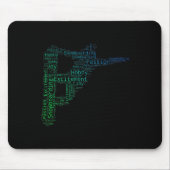 Snowboard Winter Sport Snowboarden Mousepad (Vorne)