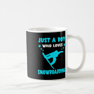 Snowboard Winter Sport Snowboarder Nur ein Schnees Kaffeetasse