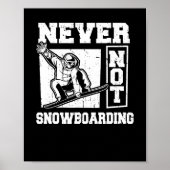 Snowboard Winter Sports - Snowboarden Snowboarder Poster (Vorne)