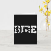 Snowboard - Wintersport Snowboarden Geschenk Karte (Gelbe Blume)