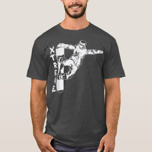 Snowboard Xtreme Sport im Winter T-Shirt
