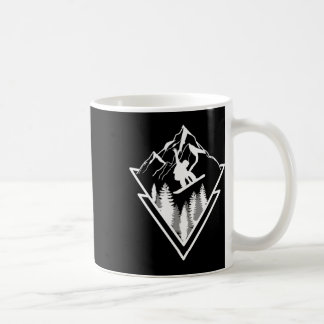 Snowboardberg Kaffeetasse