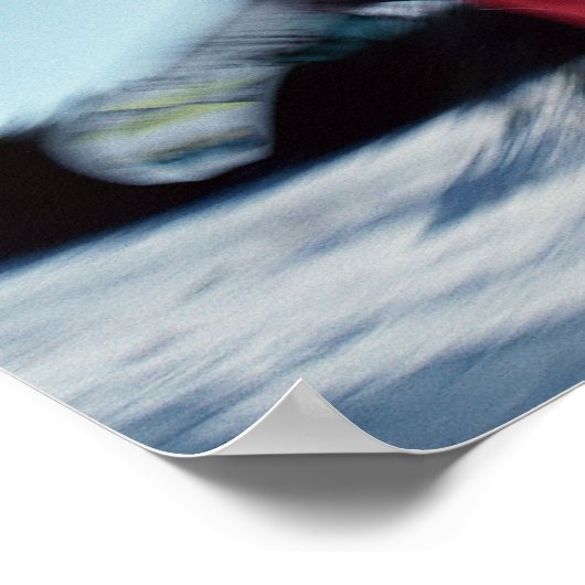 Snowboarden 12 poster (Ecke)