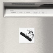 Snowboarden 3 magnet (In Situ (Geschirrspüler))