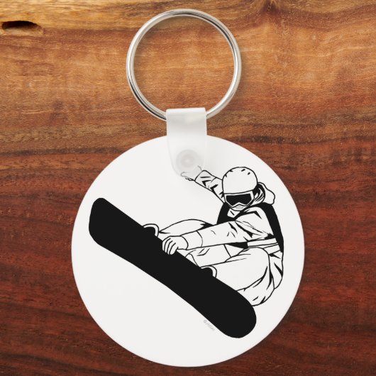 Snowboarden 3 schlüsselanhänger (Vorderseite)