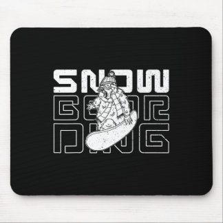 Snowboarden Aktivität Im Freien Skifahren Rektor Mousepad