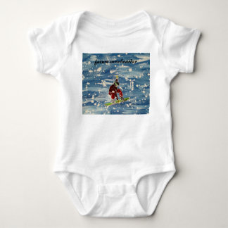Snowboarden-Babyweste Baby Strampler