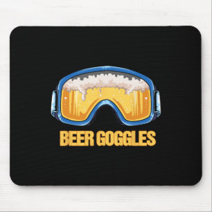 Snowboarden - Bierschwappen - Skiberg Mousepad